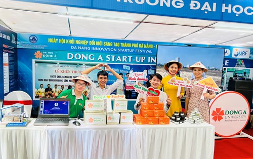 Nhiều sản phẩm khởi nghiệp SV ĐH Đông Á đến với Ngày hội khởi nghiệp ĐMST Đà Nẵng - SURF 2023