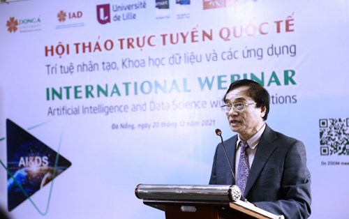 Hội thảo quốc tế trực tuyến “Trí tuệ nhân tạo, Khoa học dữ liệu và các ứng dụng”