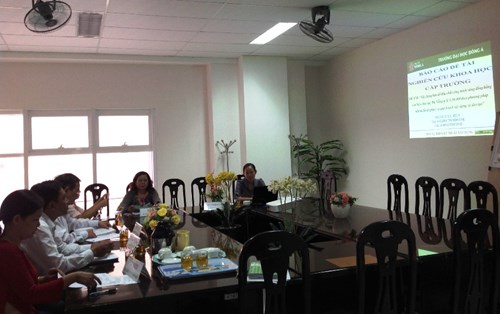 Đại học Đông Á tổ chức nghiệm thu đề tài NCKH của khoa KT Xây dựng