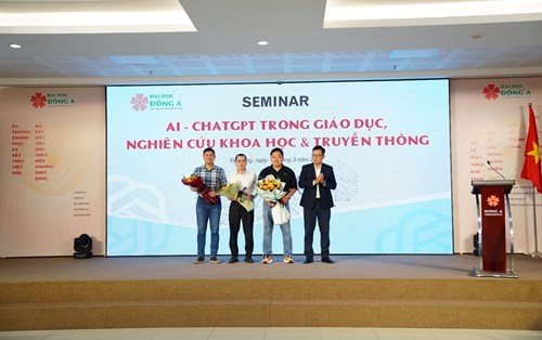Đại học Đông Á tiếp tục chuỗi hoạt động giải mã cơn sốt ChatGPT 