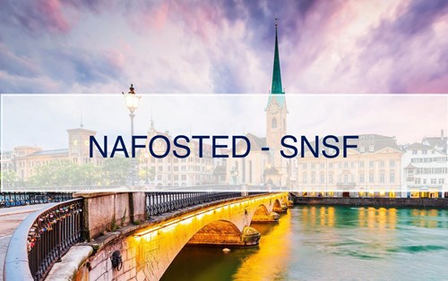 Danh mục đề tài thuộc Chương trình hợp tác song phương NAFOSTED – SNSF năm 2021 được Quỹ Phát triển khoa học và công nghệ Quốc gia tài trợ
