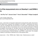 On the effect of the Measurement Error on Shewhart-t and EWMA-t Control Charts