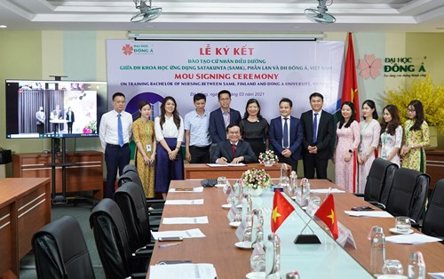 Đại học Đông Á mở chương trình liên kết quốc tế 1+3 đầu tiên với Đại học Khoa học ứng dụng Satakunta - Phần Lan