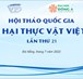 Hội thảo Quốc Gia "Bệnh hại thực vật Việt Nam lần thứ 21"