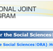 Open Research Area for the Social Sciences (ORA)