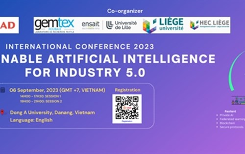 Hội thảo quốc tế về Trí tuệ nhân tạo tại Đại học Đông Á: Tận dụng AI để định hình tương lai trong CMCN 5.0