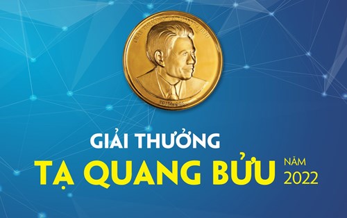 05 đề cử Giải thưởng Tạ Quang Bửu năm 2022