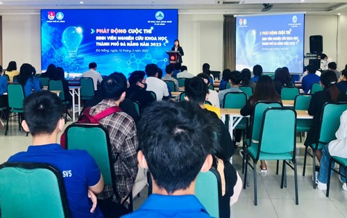 Lễ Phát động Cuộc thi “Sinh viên nghiên cứu khoa học” thành phố Đà Nẵng năm 2022