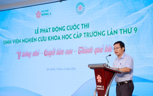 [SỞ KHOA HỌC CÔNG NGHỆ ĐÀ NẴNG] Trường Đại học Đông Á: Phát động Cuộc thi sinh viên nghiên cứu khoa học cấp Trường lần thứ 9 năm học 2022-2023