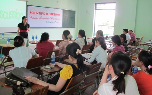 Hội nghị Khoa học khoa Ngoại ngữ: thiết thực với công việc dạy và học