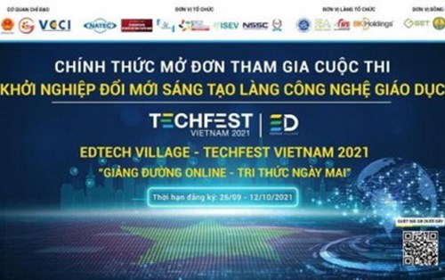 Làng công nghệ giáo dục trình làng nhiều hoạt động phong phú tại TechFest Vietnam 2021